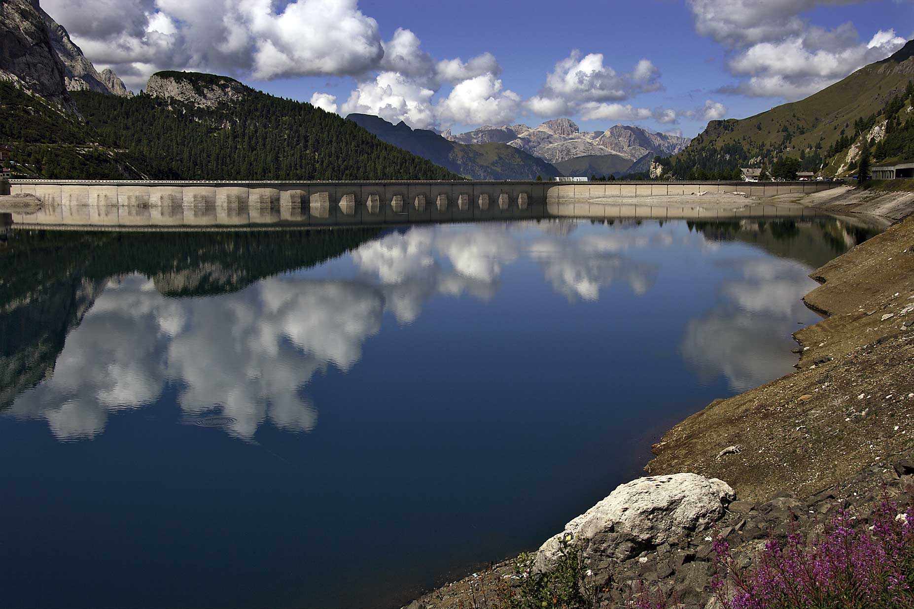 Rocca Pietore (Bl), Passo e Lago di Fedaia.